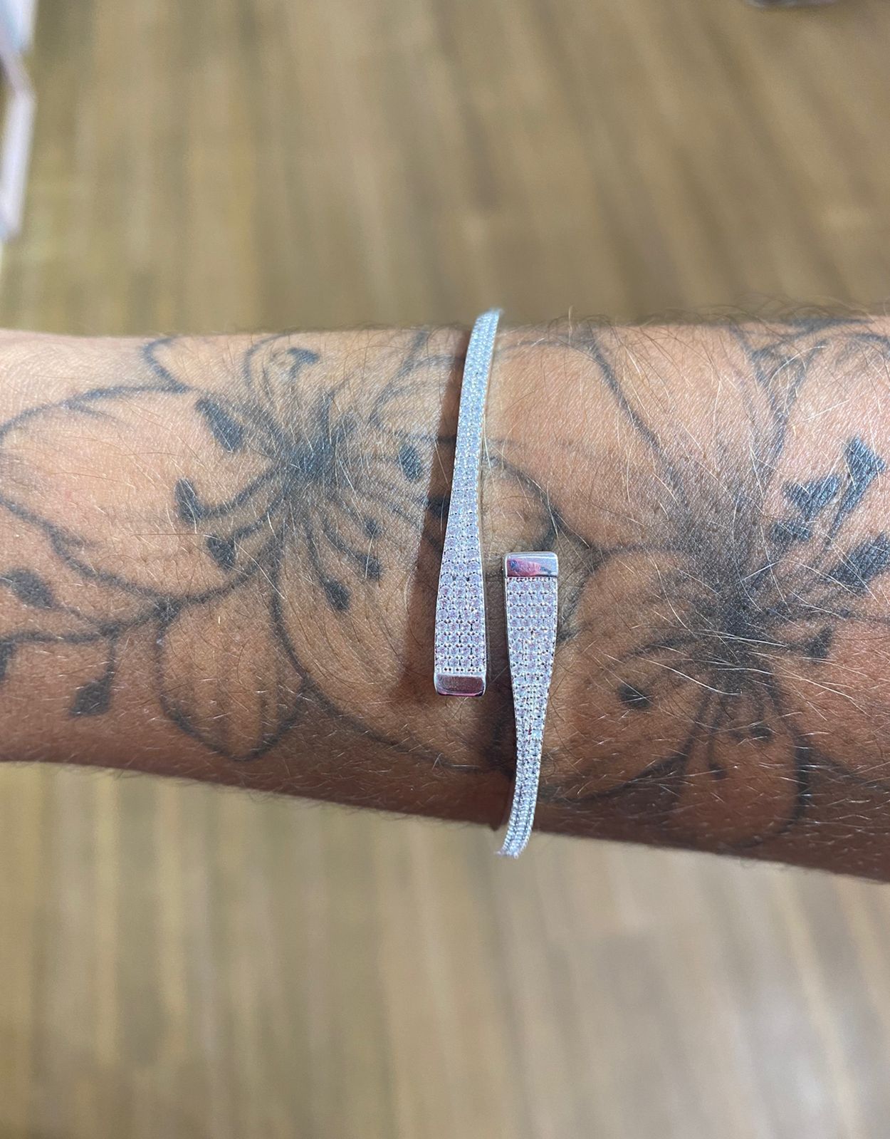 Bracelete Cravejado com Zircônia