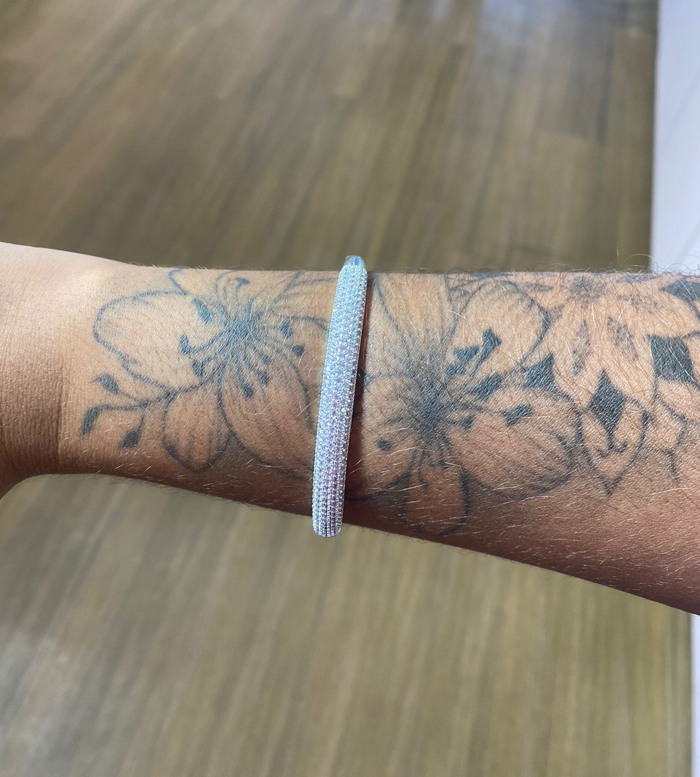 Bracelete Cravejado com Zircônia