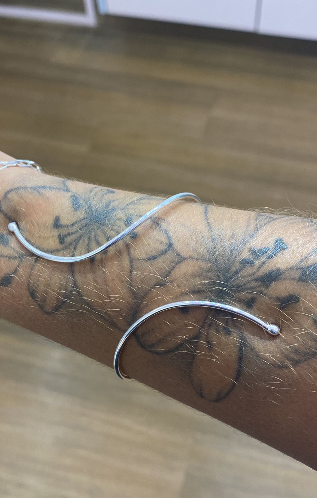 Bracelete de Volta Prateado