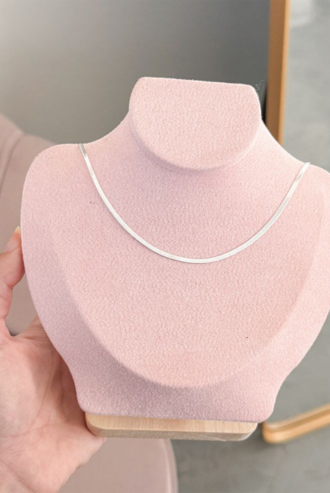 Choker Fita Laminada